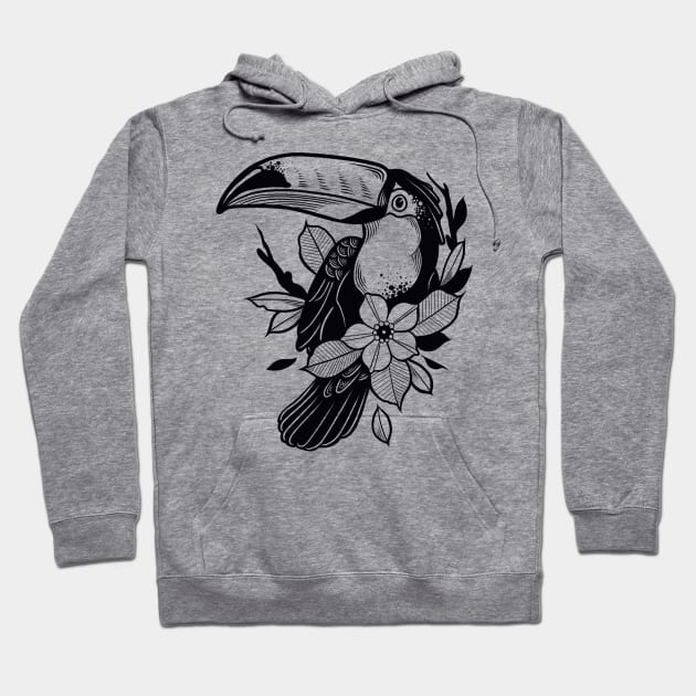 hornbill Hoodie by Adorline